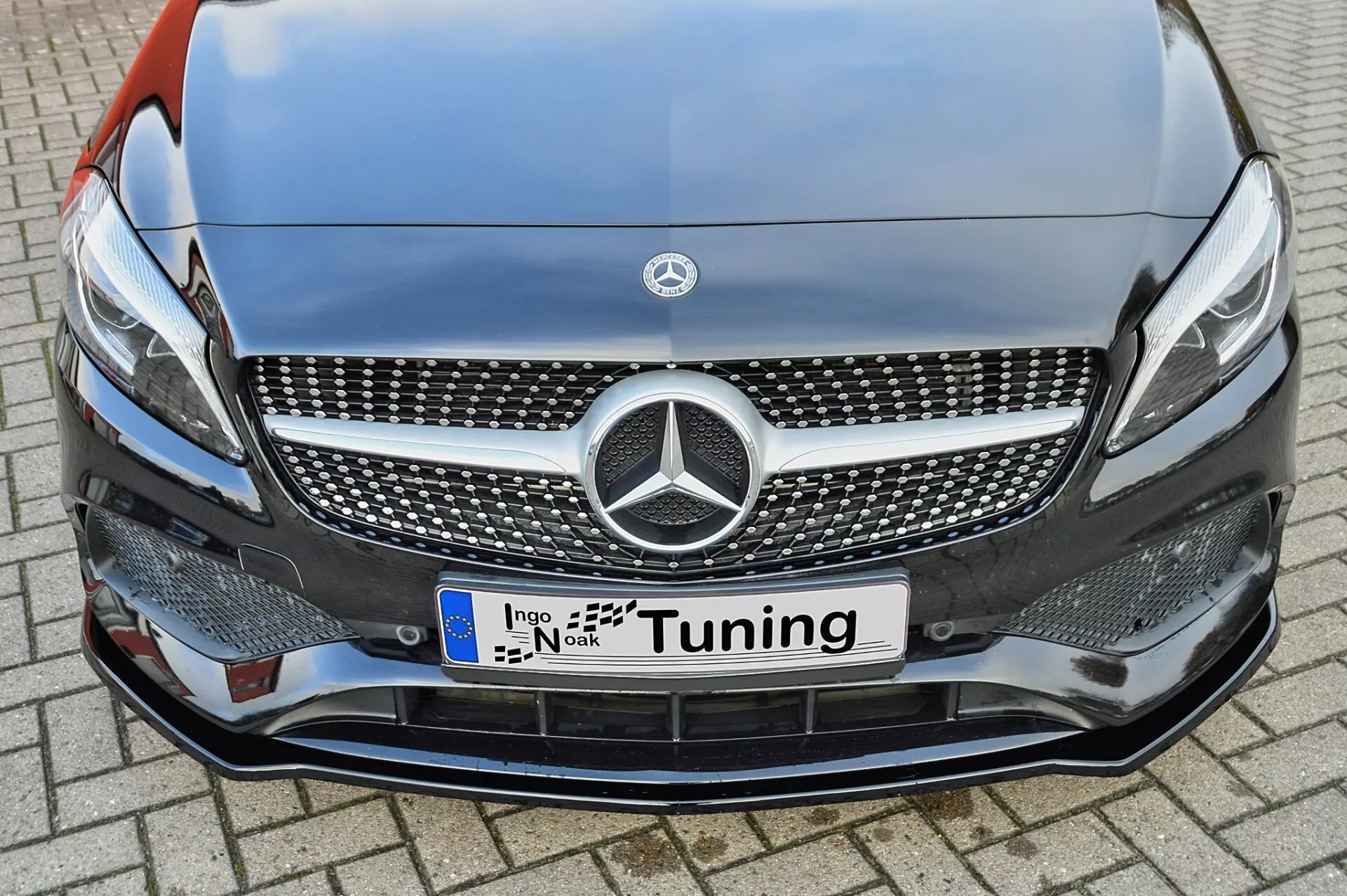 Cup Frontspoilerlippe für Mercdes A W176 AMG-Line MOPF