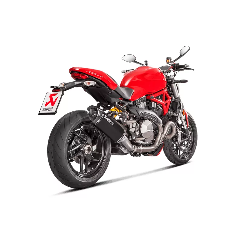Akrapovic Slip-On Line (Titanium) Auspuff für Ducati Monster 1200R / Monster 1200/1200S / Monster 821 2017-2020