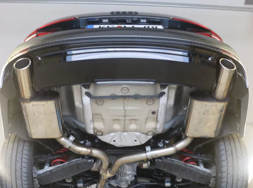 Audi A4 quattro B9  Endschalldämpfer rechts/links - 1x100 Typ 16 rechts/links