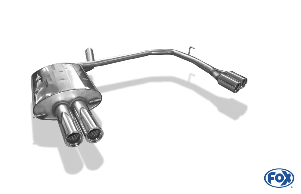 BMW E60/61 520d 525d 530d  Endschalldämpfer Ausgang rechts/links - 2x76 Typ 13 rechts/links
