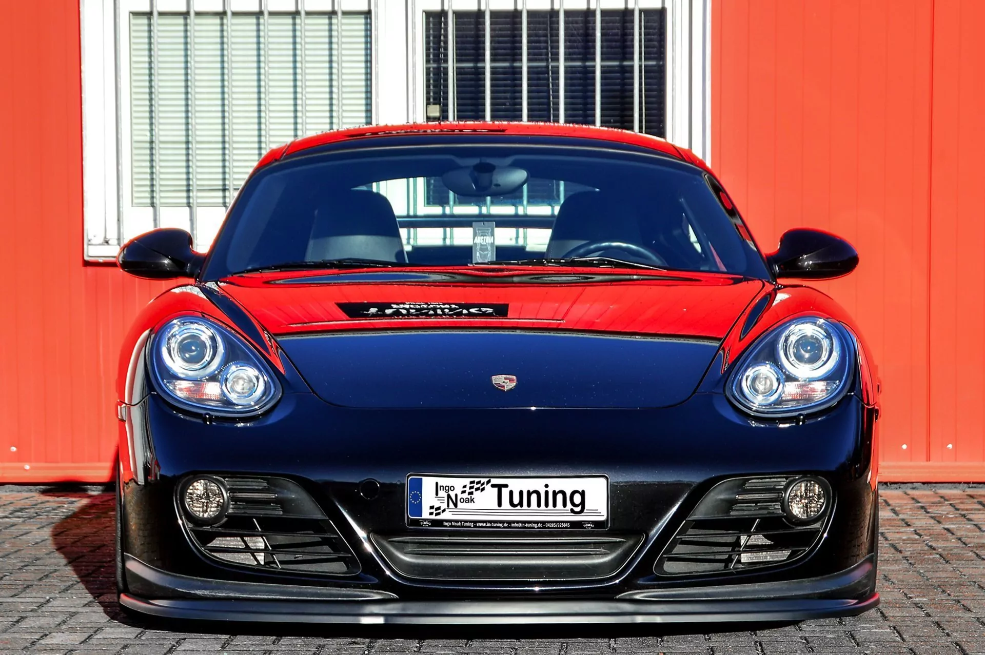 Frontspoilerlippe Cuplippe für Porsche Cayman 987 aus ABS