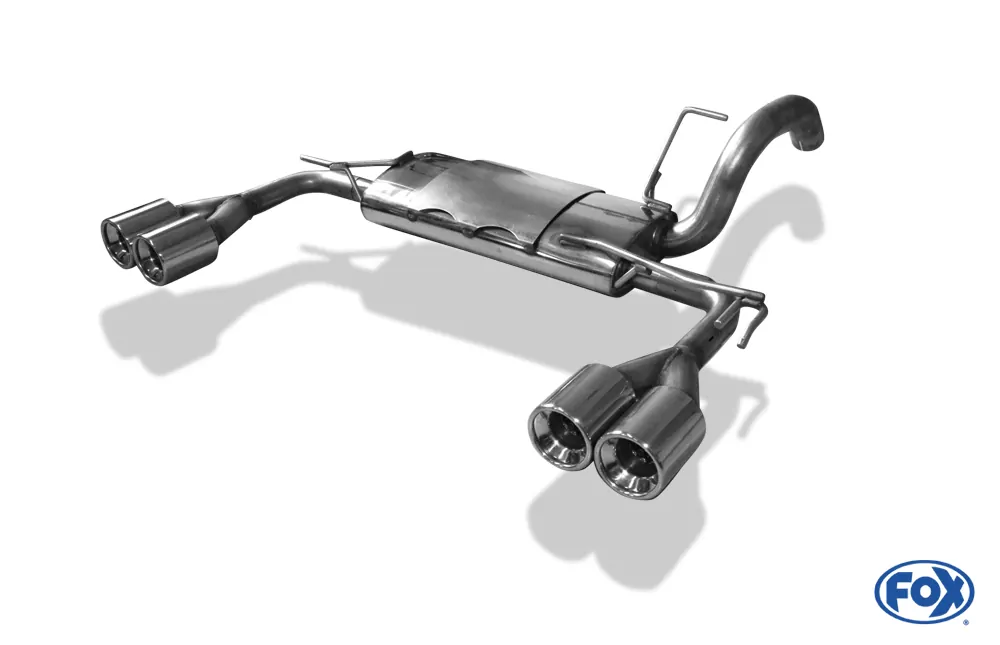 Mitsubishi Colt - Z30/ CZ3/ CZT - 3-türer / Smart Fourfour  Endschalldämpfer Ausgang rechts/links - 2x90 Typ 13 rechts/links