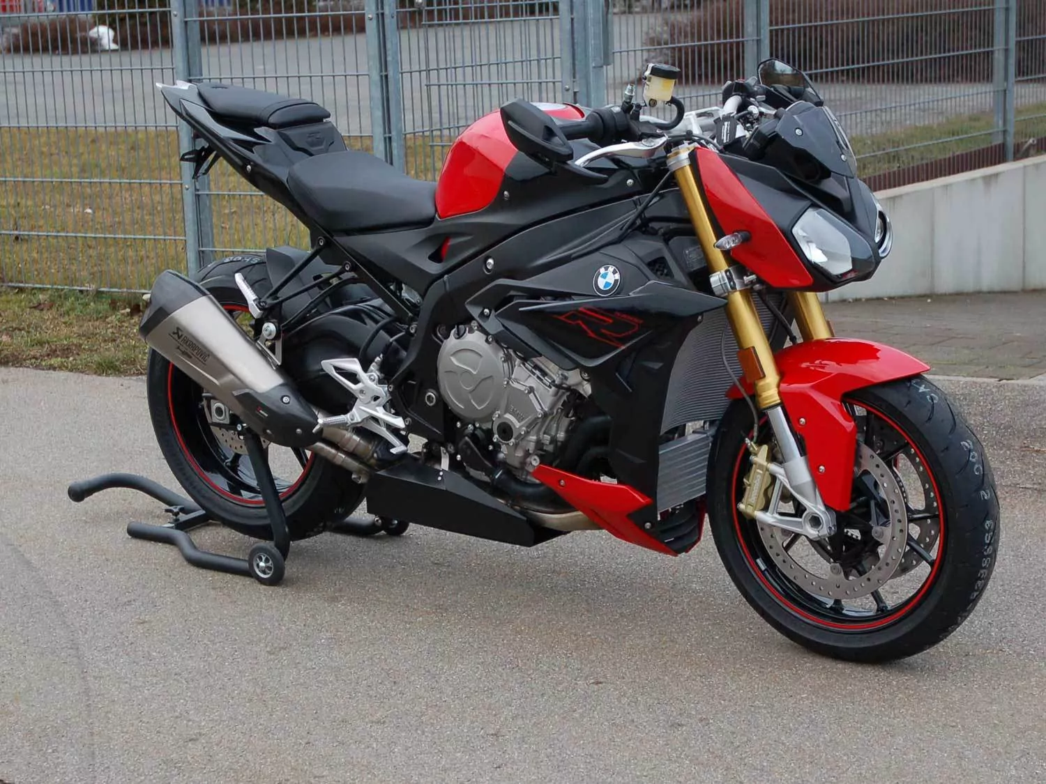 Auspuffabdeckung, Auspuffblende, Belly Pan für BMW S1000R (2017-2020)