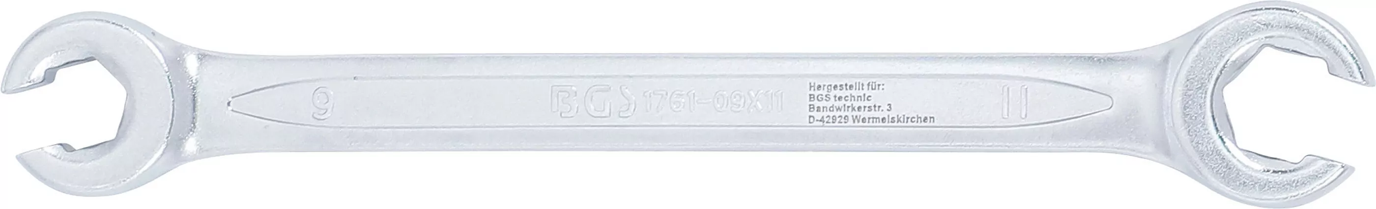 Offener Doppel-Ringschlüssel | SW 9 x 11 mm