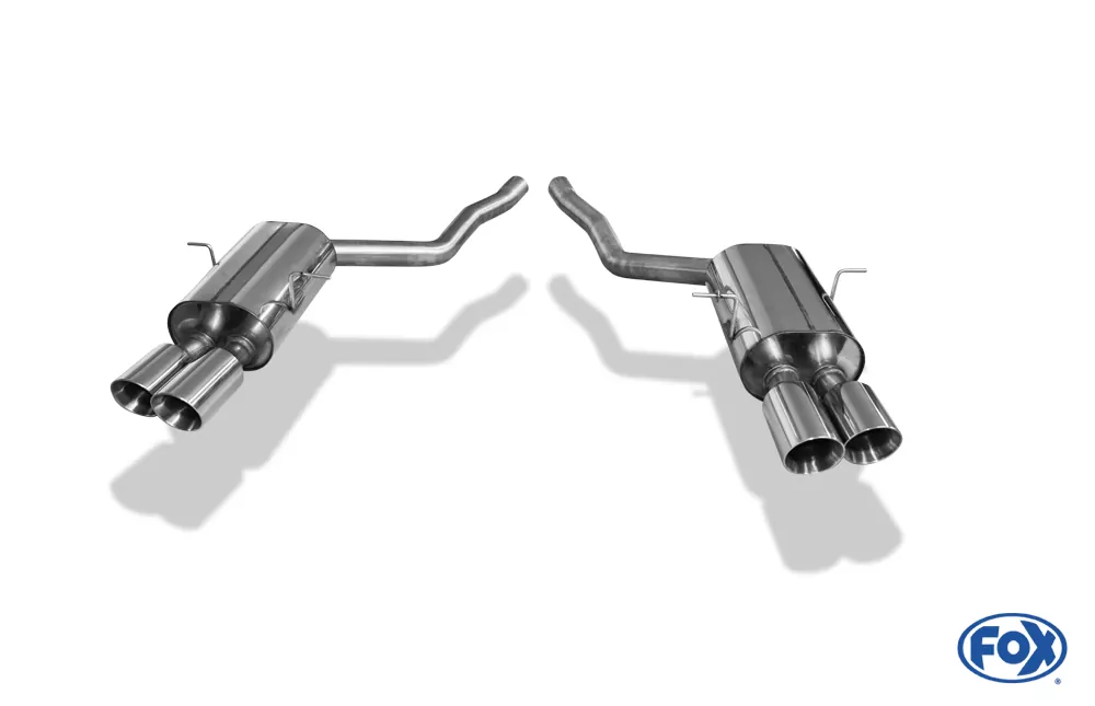 BMW E31 850i  Endschalldämpfer rechts/links - 2x90 Typ 25 rechts/links