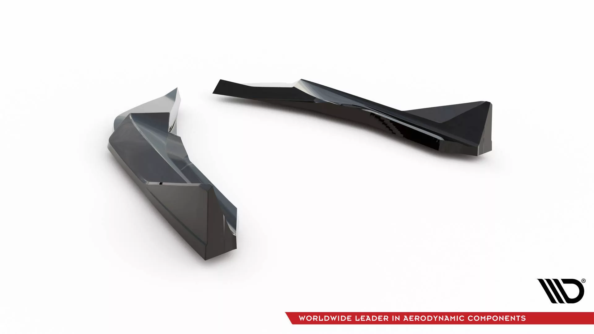 Heck Ansatz Flaps Diffusor V.4 Für (FĂĽr Heckansatz V.1) BMW M2 G87 Schwarz Hochglanz