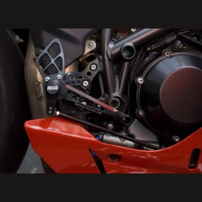 NEW R&G Racing Fußrastenanlage Ducati 848 1098 1198