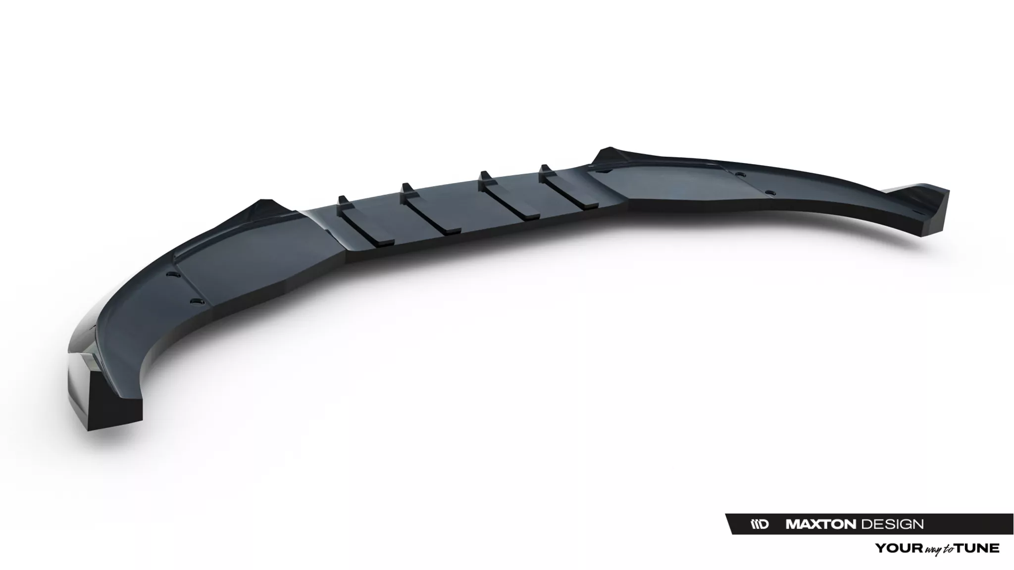 Front Ansatz V.1 Für Cupra Terramar Mk1 Schwarz Hochglanz