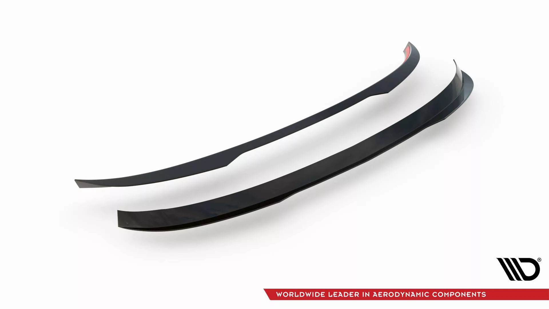 Spoiler CAP Für Ford Mondeo Kombi ST-Line Mk4 Facelift Schwarz Hochglanz