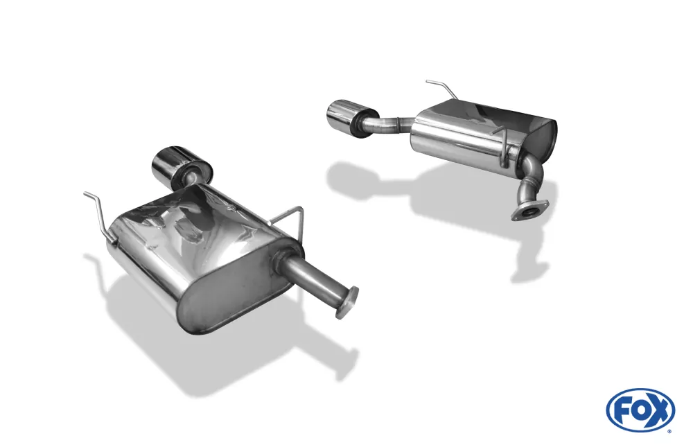 Chevrolet Captiva KLAC  Endschalldämpfer rechts/links - 115x85 Typ 33 rechts/links