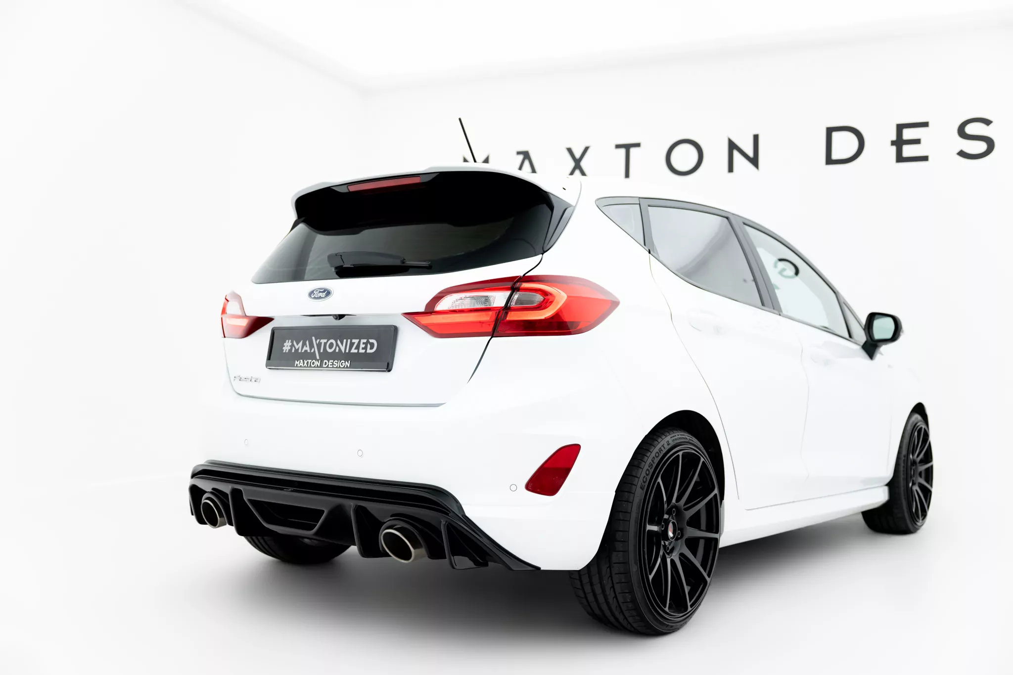 Diffusor Heck Ansatz V.3 Für Ford Fiesta ST Mk8 