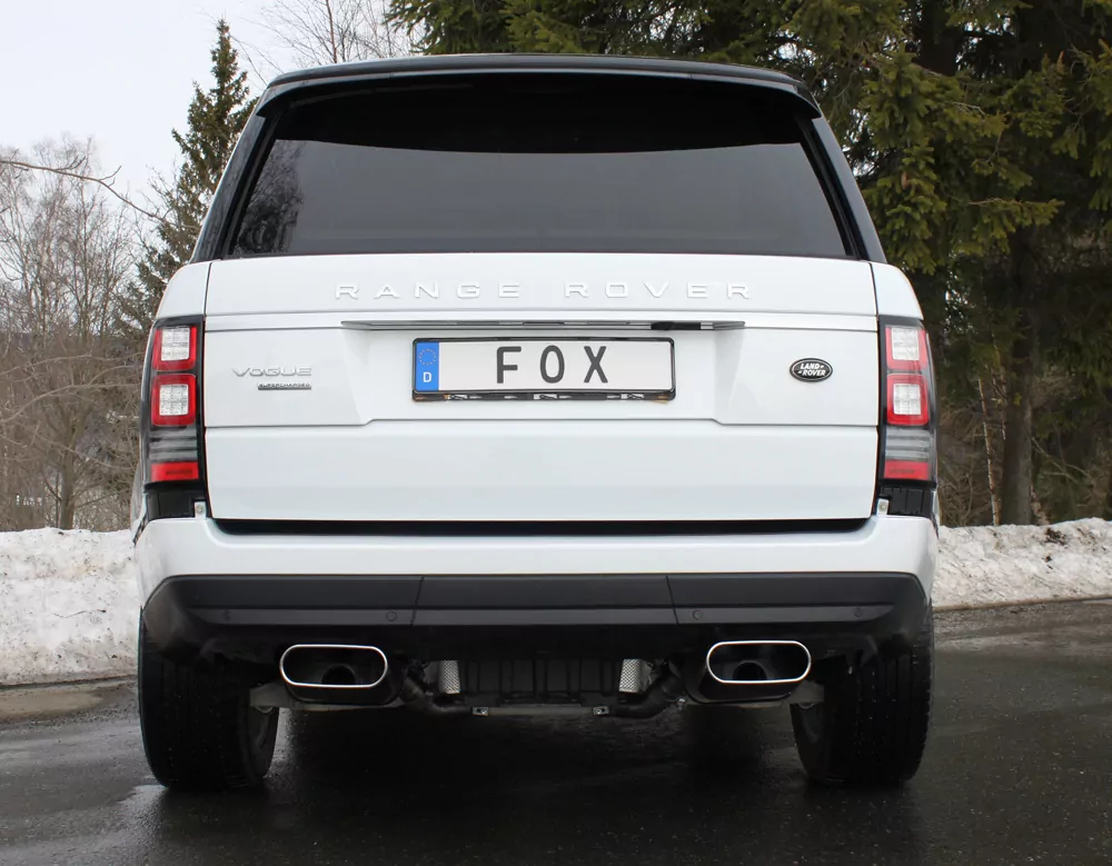 Range Rover IV 4,4l Diesel - MK  Endschalldämpfer rechts/links - 220x85 Typ 49 rechts/links