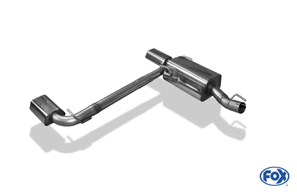 Opel Zafira B OPC  Endschalldämpfer Ausgang rechts/links - 142x78 Typ 61 rechts/links