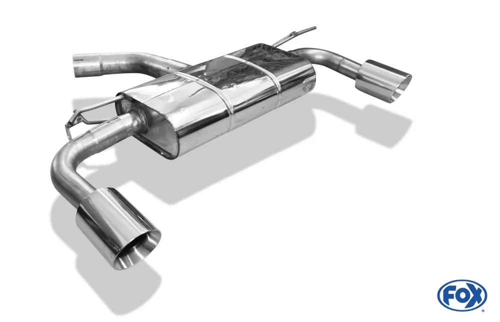 Seat Leon 5F - Einzelradaufhängung  Endschalldämpfer Ausgang rechts/links - 1x100 Typ 25 rechts/links passend für Rieger Stoßstange