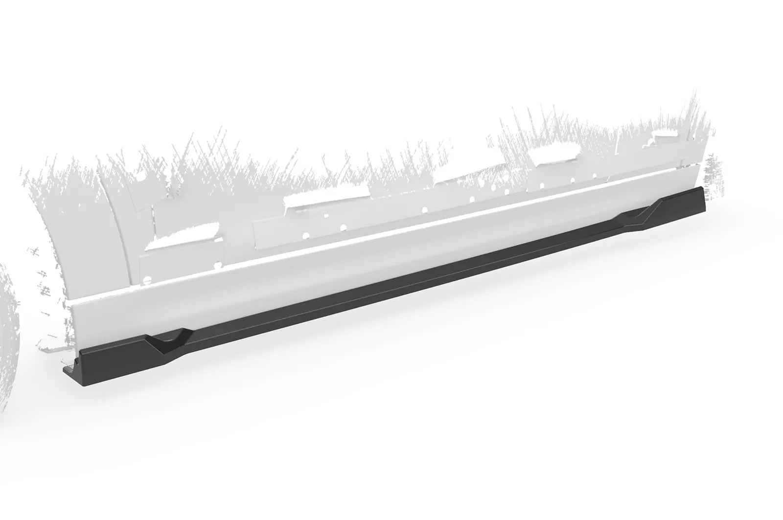 Seitenschweller für Mini F56 / F57 SS520 Schwarz Strukturiert