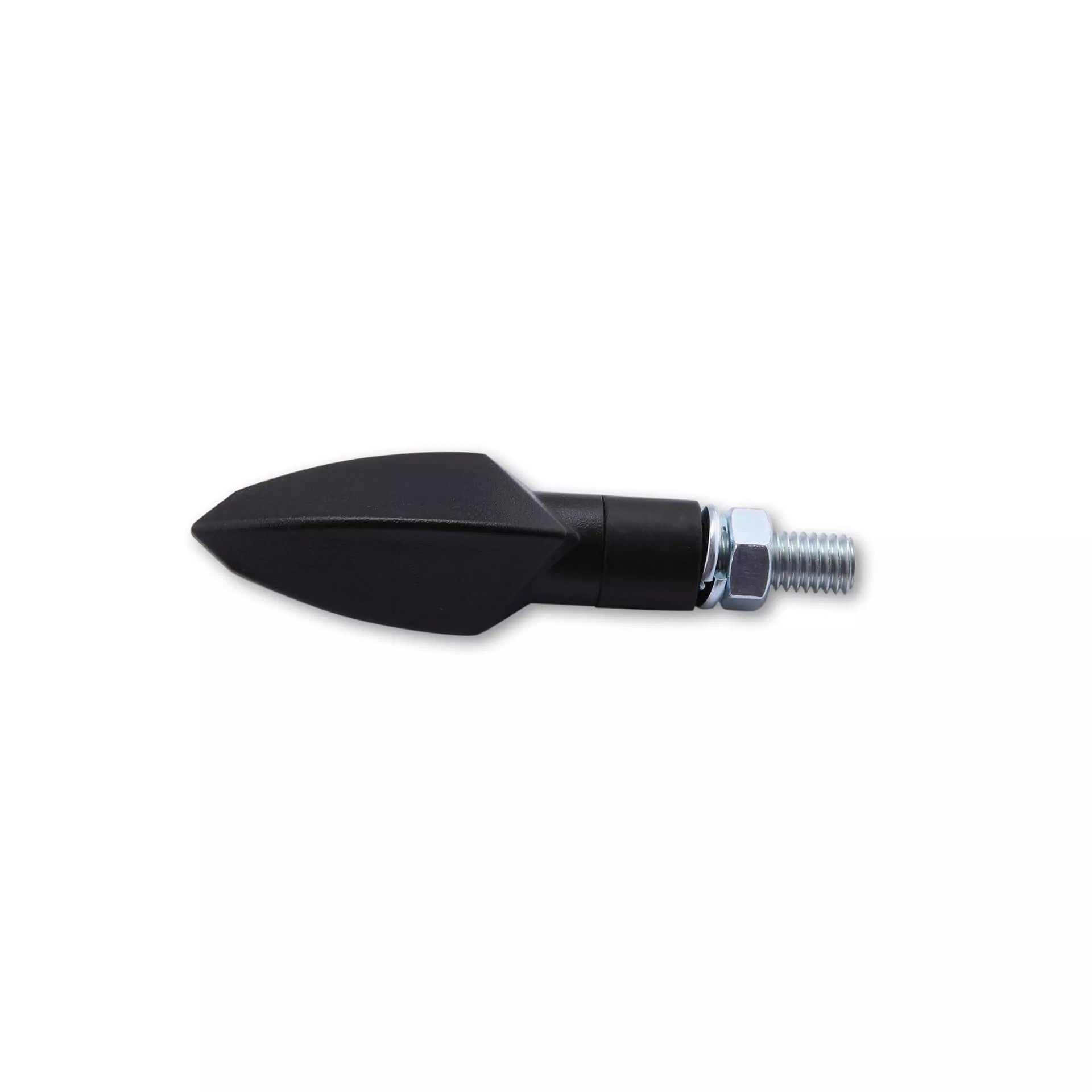 HIGHSIDER smart Vinci LED Blinker Gehäuse Schwarz / Linse Rauchgrau (Paar), Vorn & Hinten
