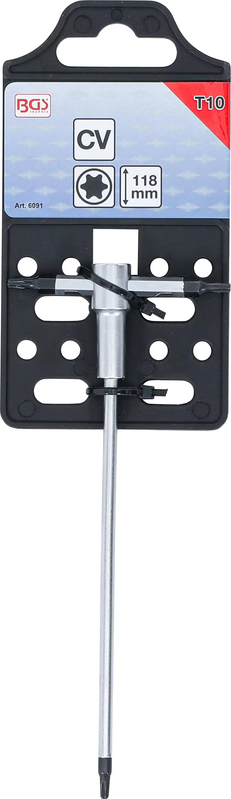 Schraubendreher mit T-Gleitgriff | T-Profil (für Torx) | T10