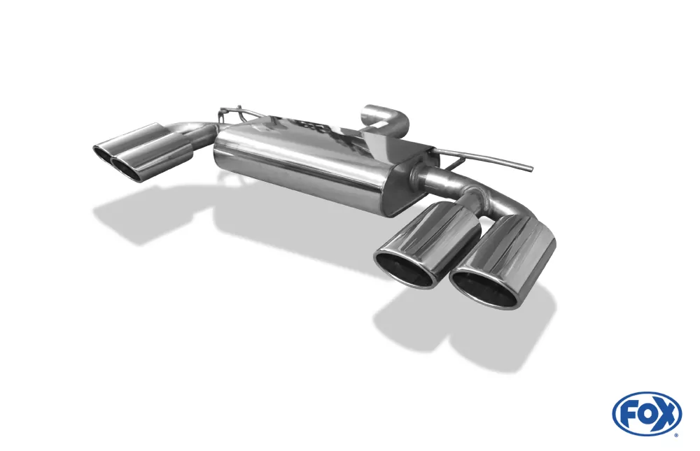 VW Golf VII Facelift starre Hinterachse  Endschalldämpfer rechts/links - 2x115x85 Typ 32 rechts/links