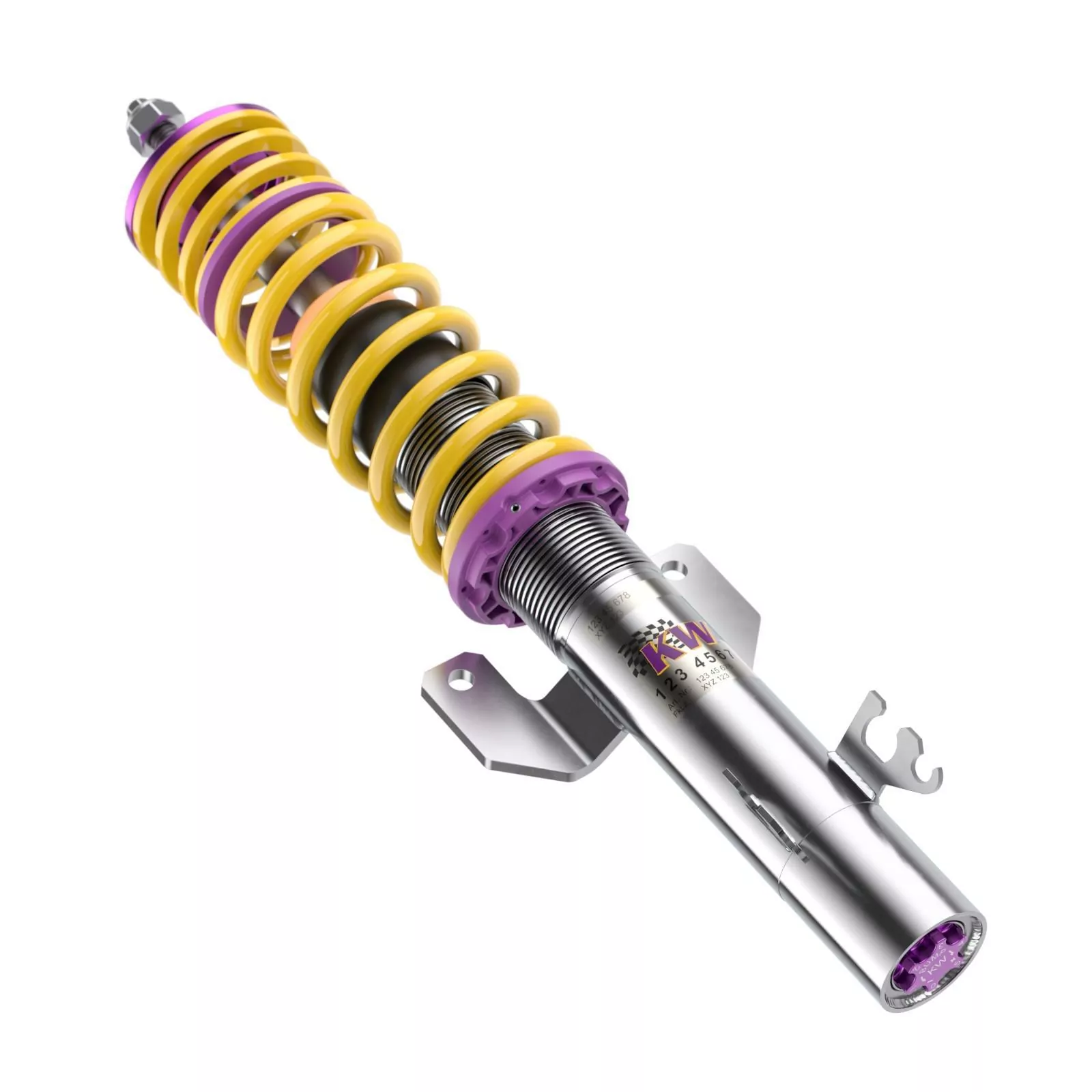 KW Gewindefahrwerk V3 inox VW POLO V (6R_, 6C_) 03/2009-