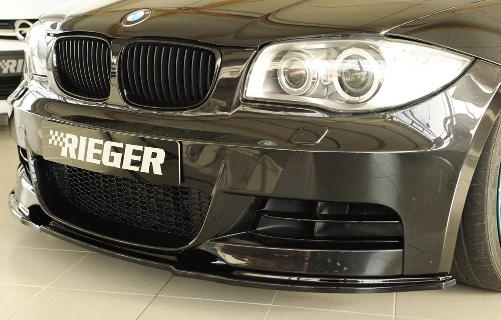 Rieger Spoilerschwert für BMW 1er E82, E88  (182 / 1C) | Coupé 10.07- nur für M-Paket-Frontschürze