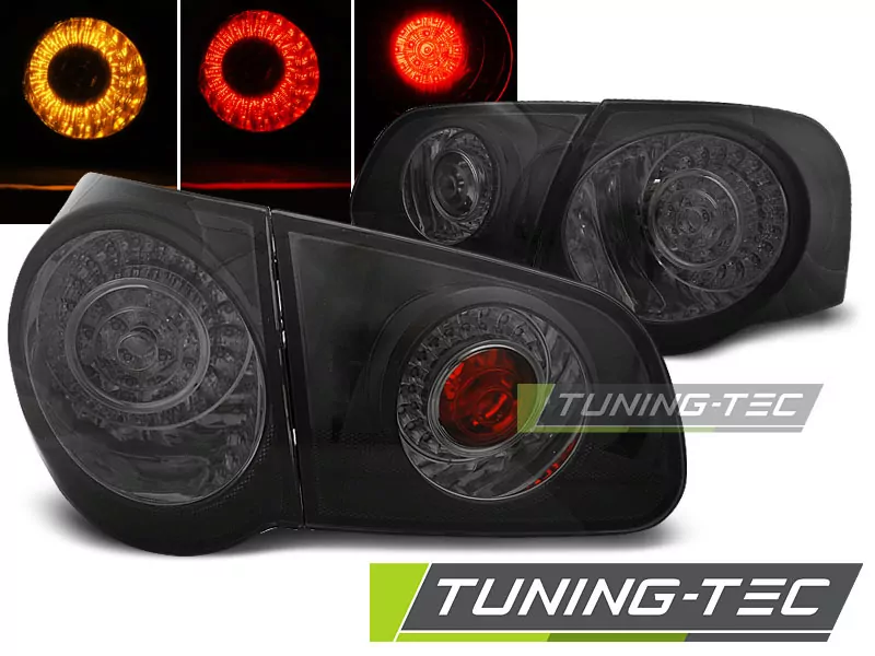 Led Tail Lights Smoke Fits Vw Passat B6 3c Variant 03.05-10