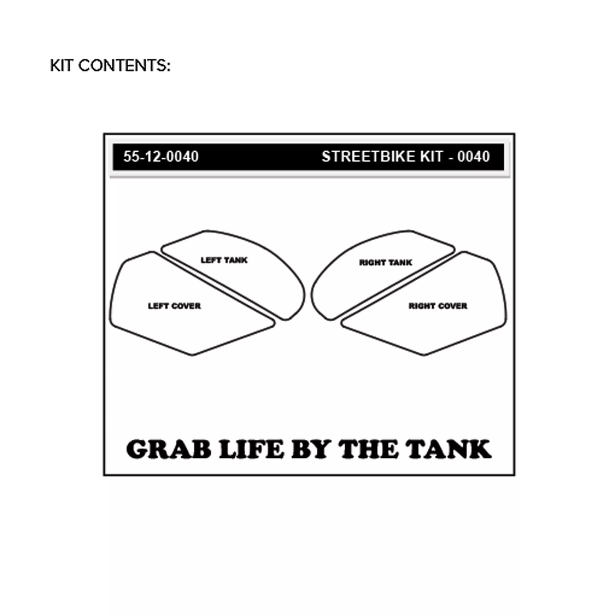 Stompgrip Traction Pad Super Volcano für Kawasaki Ninja ZX-10R / RR 11-22 Klar