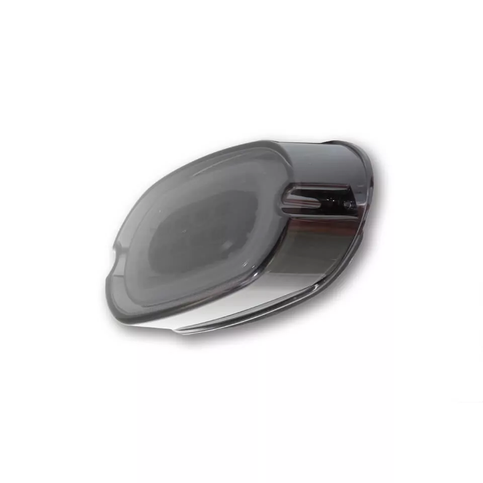 HIGHSIDER smart LED Rücklicht Schwarz HD Style, E-geprüft (1Stck)