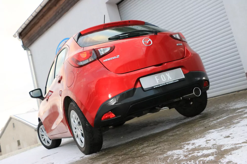 Mazda 2 DL/DJ  Endschalldämpfer - 1x100 Typ 12