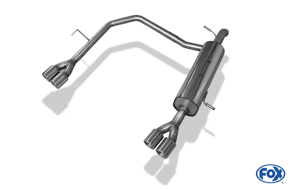 Peugeot 208 GTI  Endschalldämpfer Ausgang rechts/links - 2x76 Typ 13 rechts/links