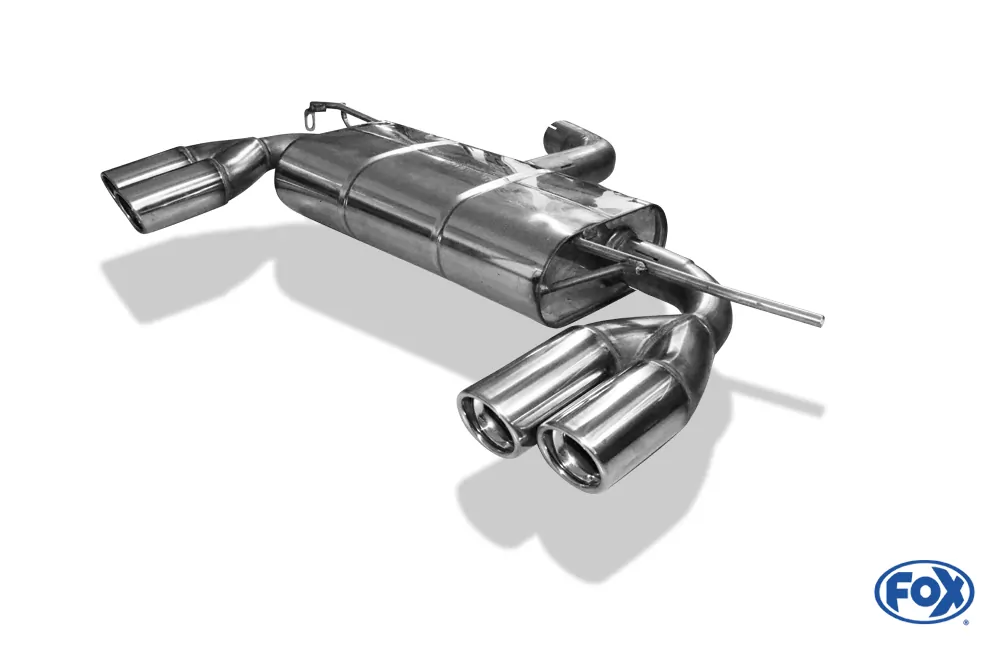 VW Golf V - GTI "Edition 30"  Endschalldämpfer Ausgang rechts/links  - 2x76 Typ 17 rechts/links