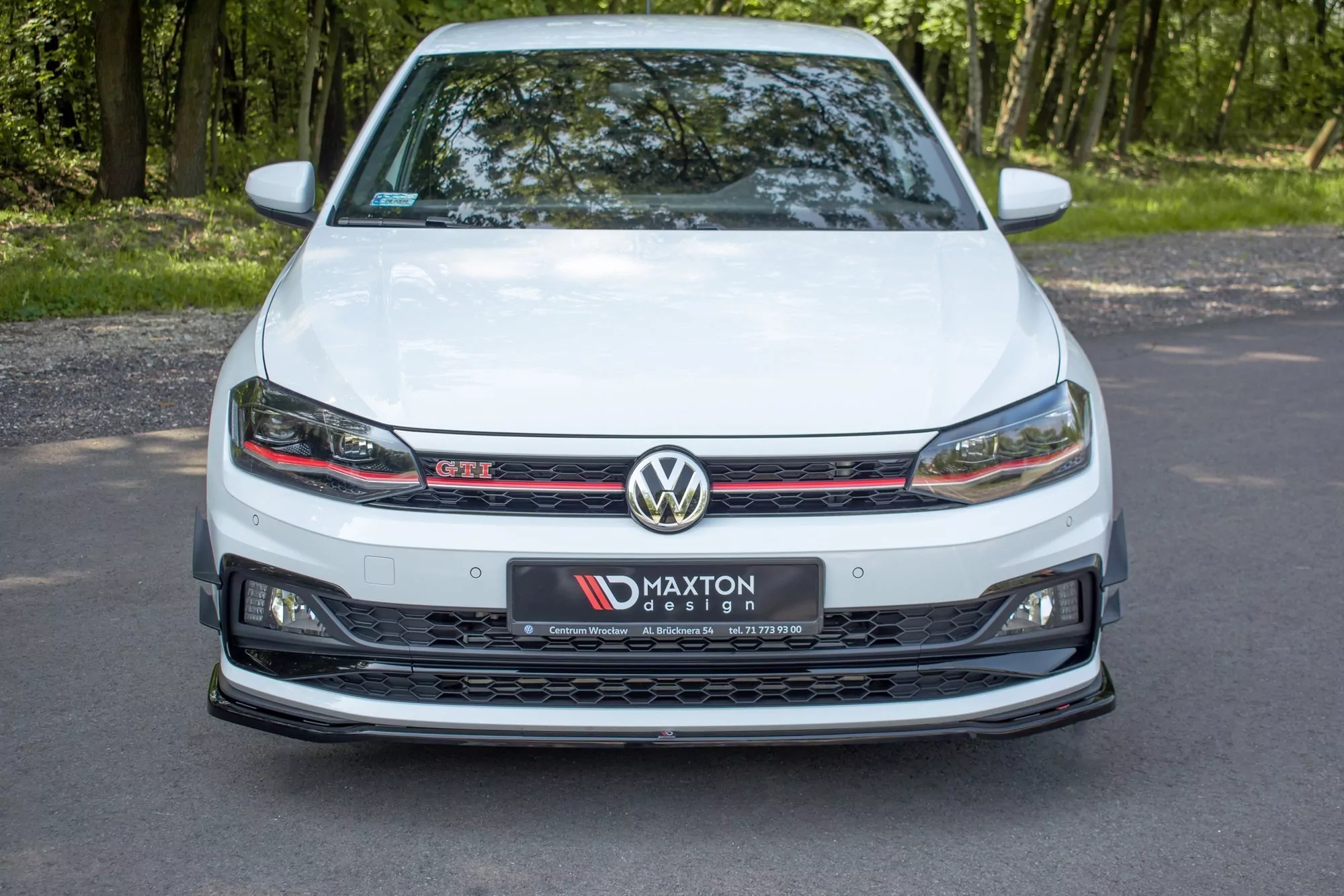 Stoßstangen Wings Vorne (Canards) Passend Für VW Polo GTI Mk 6