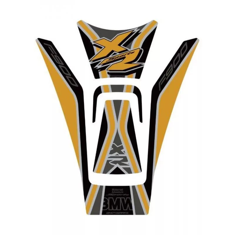 BMW F 900 XR 2020- Motografix 3D Gel Tank Pad Protector TB048AK