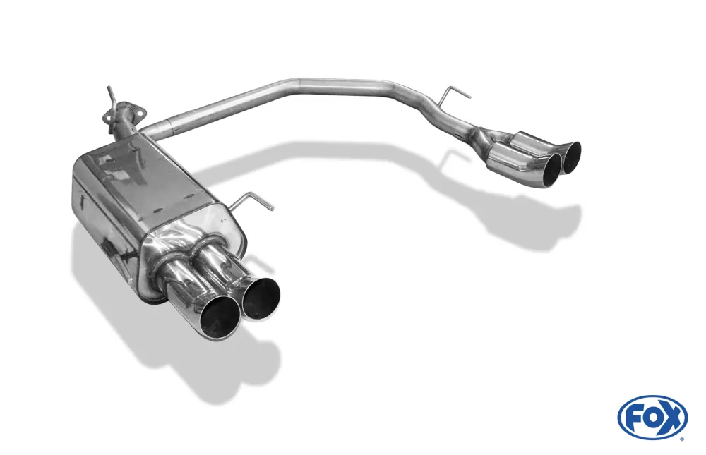 Opel Astra G-CC Fließheck  Endschalldämpfer Ausgang rechts/links - 2x76 Typ 18 rechts/links