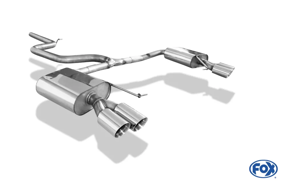 Seat Leon 5F ST - Cupra 290 mit OPF  Halbanlage ab OPF Ausgang rechts/links - 2x80 Typ 25 rechts/links