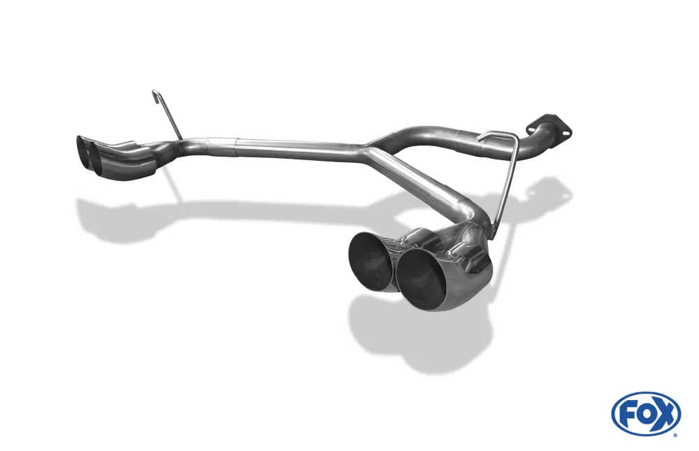 Alfa GTV Typ 916  Endrohrsystem Ausgang rechts/links - 2x76 Typ 18 rechts/links