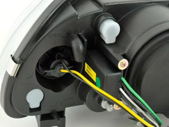 Scheinwerfer Set Daylight LED TFL-Optik Alfa Romeo 156 Typ 932 Bj. 98-02 chrom