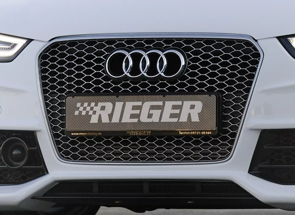 Kühlergrill Audi RS5 (B8), gun-metal für Audi RS5 (B8) Coupe 01.12-06.16 (ab Facelift)