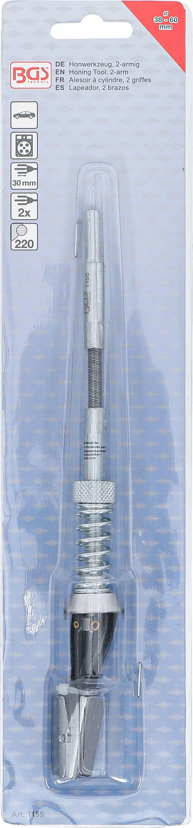 Honwerkzeug, 2-armig | Ø 38 - 60 mm | Backen 30 mm