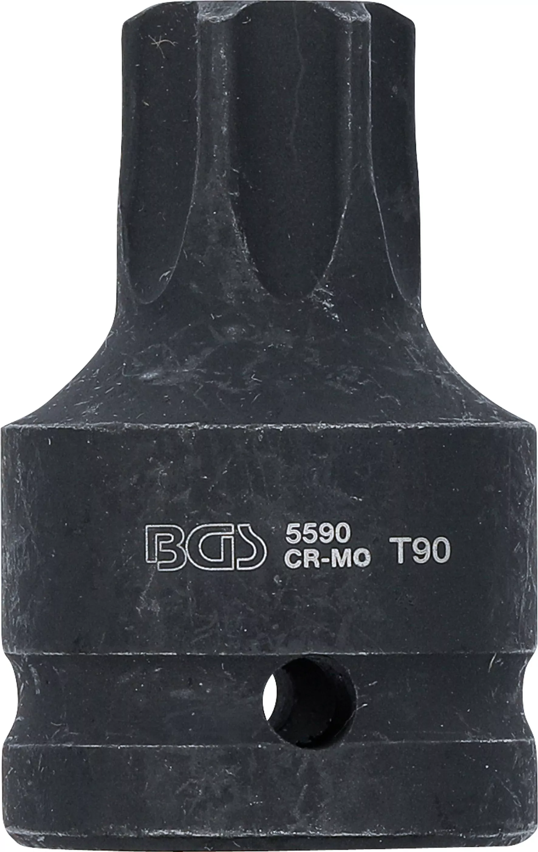 Kraft-Bit-Einsatz | Länge 60 mm | Antrieb Innenvierkant 20 mm (3/4") | T-Profil (für Torx) T90