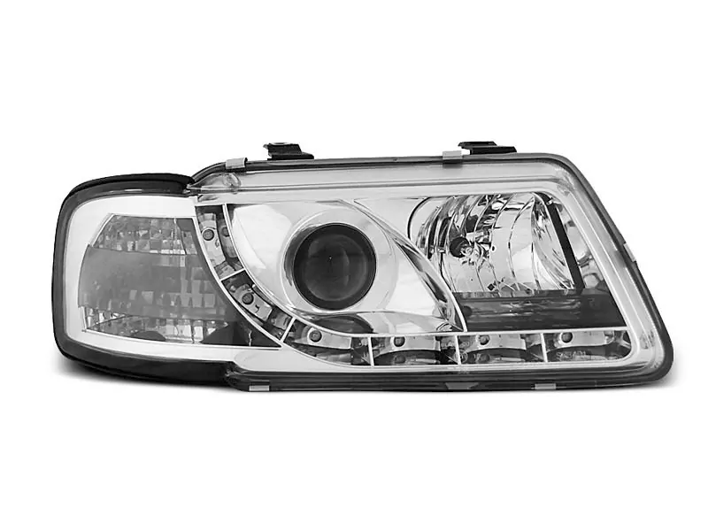 HEADLIGHTS DAYLIGHT CHROME fits AUDI A3 8L 08.96-08.00