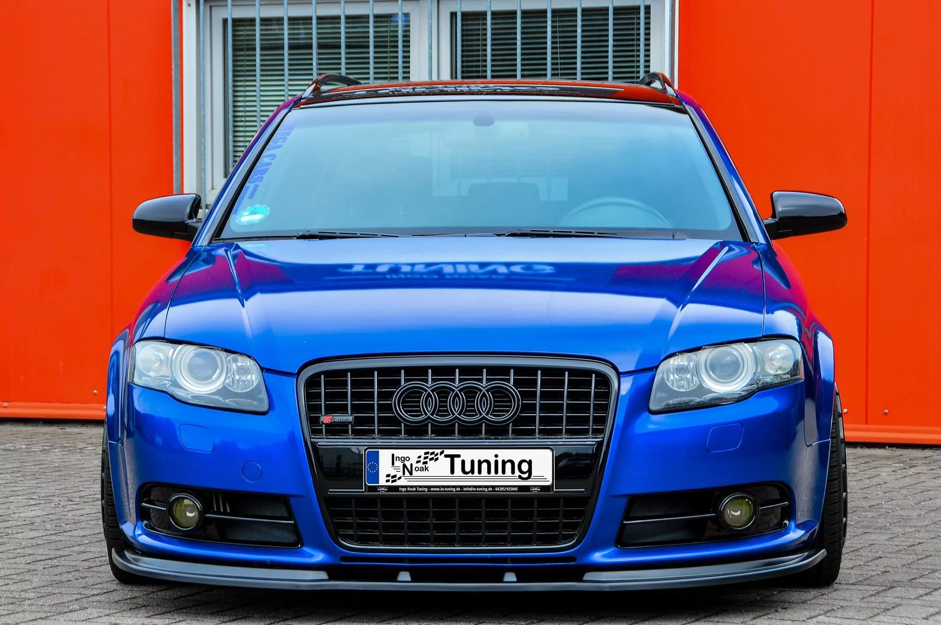 CUP Frontspoilerlippe V2 für Audi A4+S4 B7 Avant S-Line
