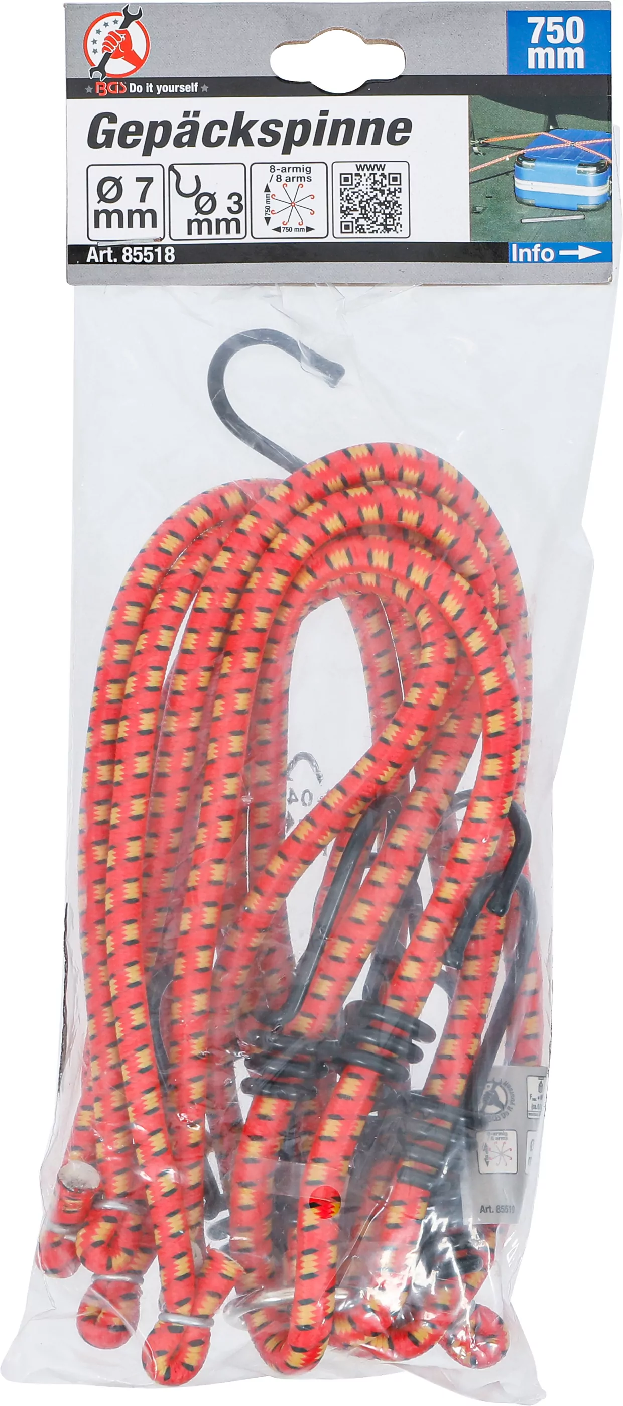 Gepäckspinne | 8-armig