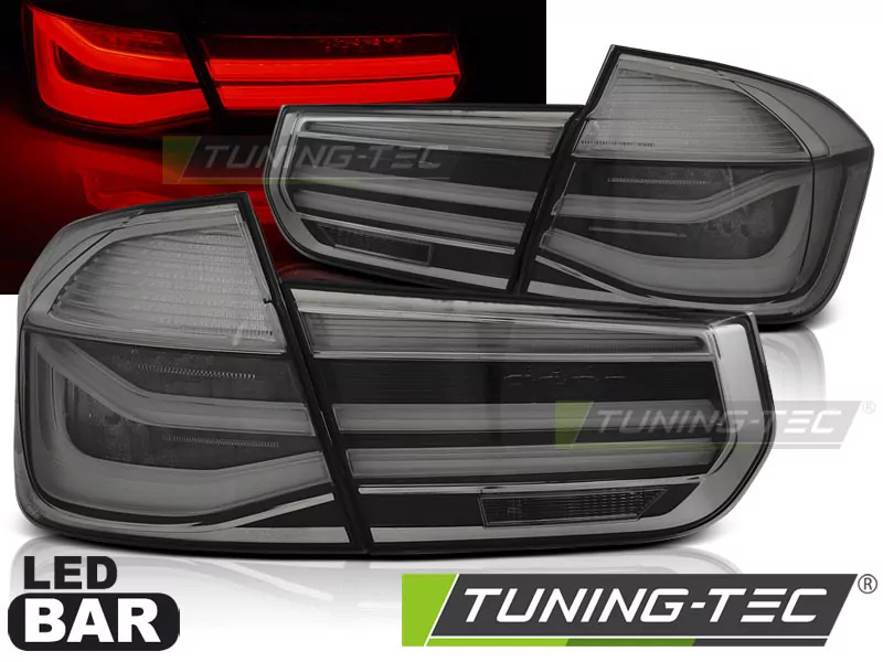 Led Bar Tail Lights Smoke Fits Bmw F30 11-15