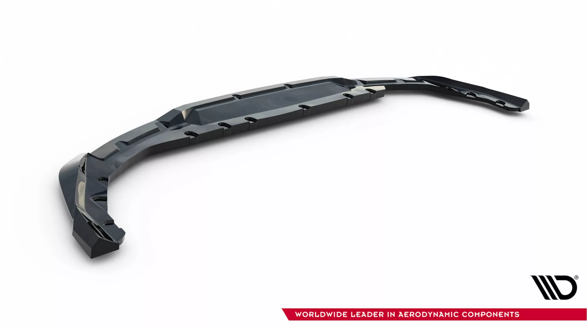 Hinten Splitter BMW 1er M-Paket F70 Schwarz Hochglanz