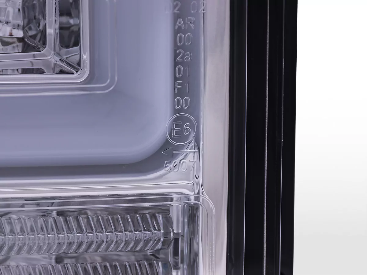 LED Rückleuchten VW T5  2010-2015 Heckklapentür-Version chrom