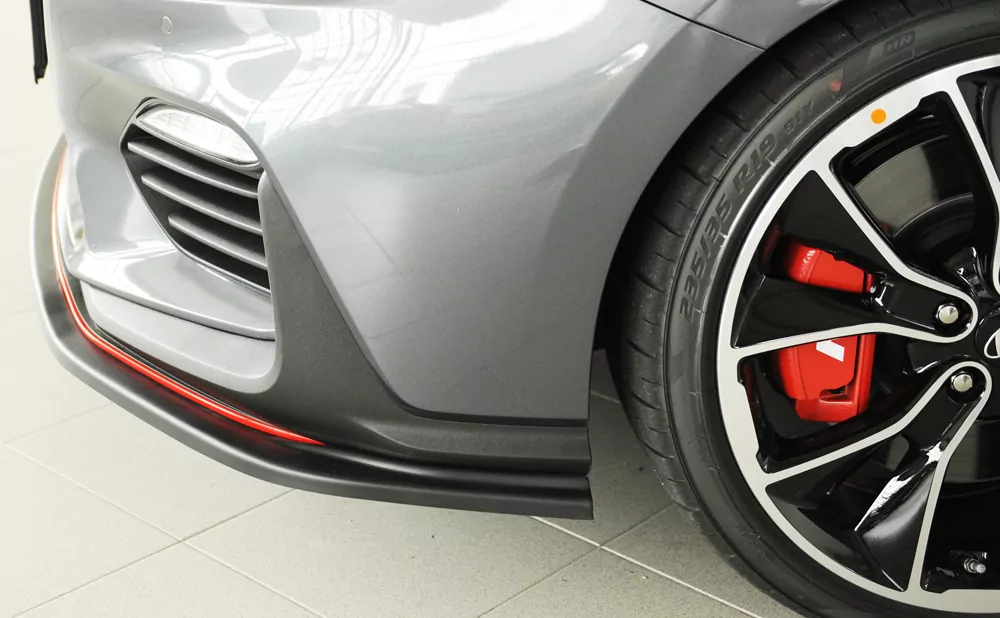 Rieger Spoilerschwert matt schwarz für Hyundai i30 N-Performance  (PDE) 5-tür. (Schrägheck) 07.17-12.20 (bis Facelift)