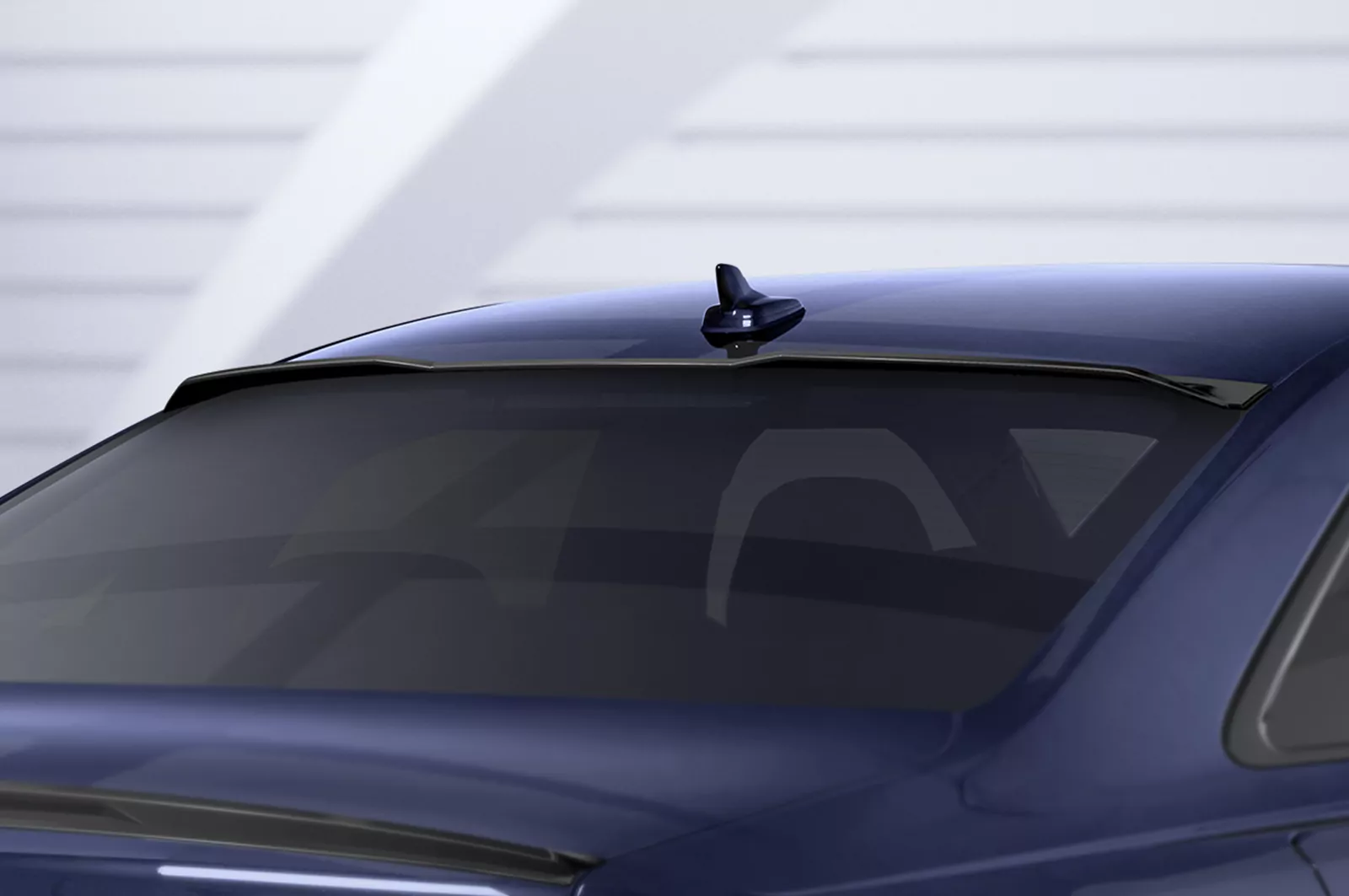 Heckscheibenblende für Audi A8 D5 (Typ 4N - F8) HSB106 Schwarz Strukturiert