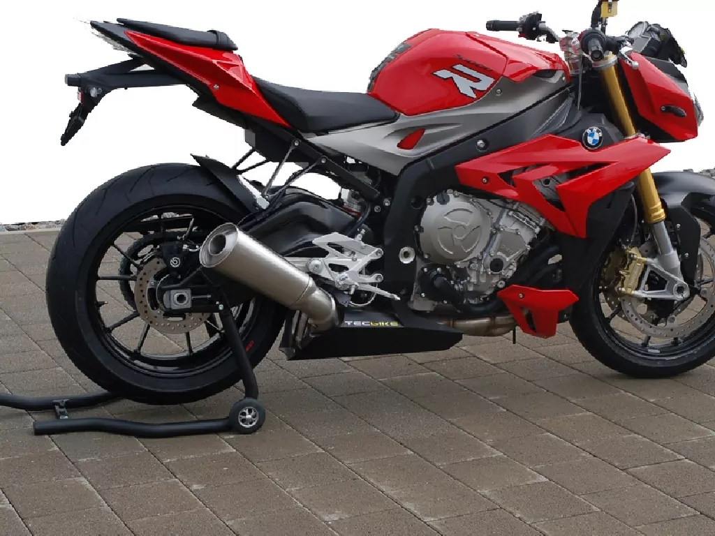 Auspuffabdeckung, Auspuffblende, Belly Pan für BMW S1000R (2014-2016)