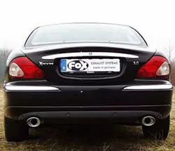 Jaguar X-Type  Endschalldämpfer rechts/links - 115x85 Typ 33 rechts/links