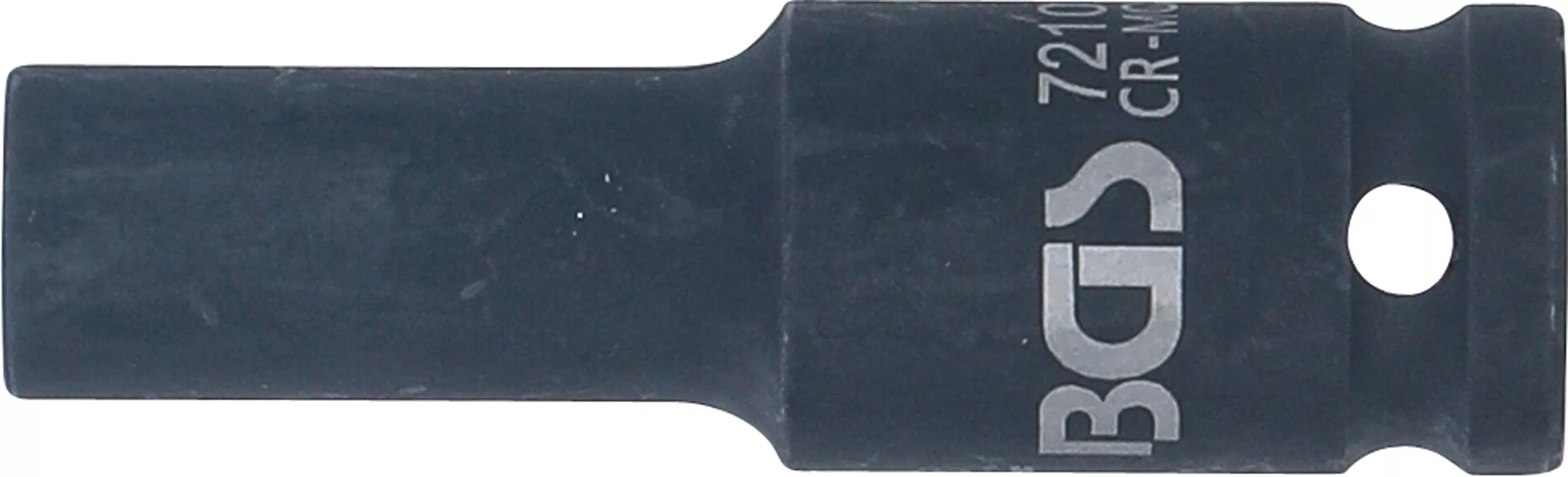 Kraft-Steckschlüssel-Einsatz Sechskant, tief | Antrieb Innenvierkant 12,5 mm (1/2") | SW 10 mm